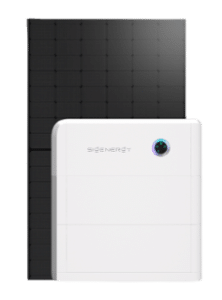 6 zonnepanelen met 8 kWh batterij