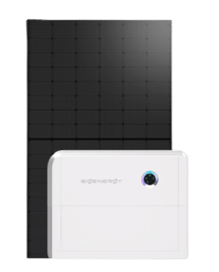 10 zonnepanelen met 8 kWh batterij